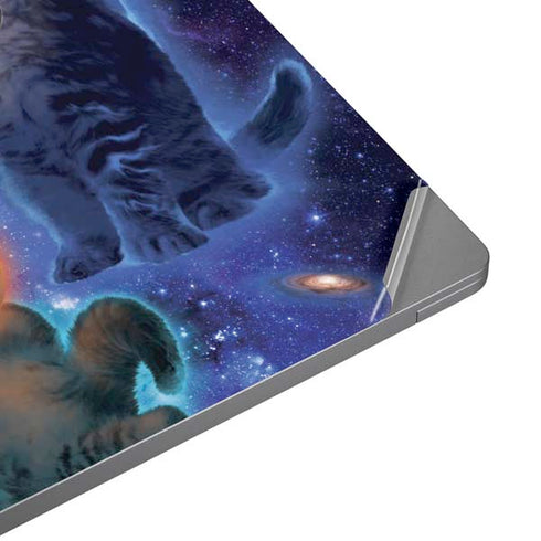 Vincent Hie Cosmic Kittens Universal Laptop 12in (9.8 x 6.8in) Skin